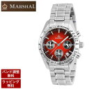 マーシャル 腕時計 MARSHAL 時計 スタイリッシュ クオーツ メンズ腕時計 MRZ012-RE
