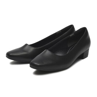 レディース 【NUOVO】 ヌオーヴォ パンプス お仕事Fitシリーズ SQ LH PPS 3 スクエア ローヒール パンプス 3 NE30210 BLACK