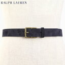 ラルフローレン ベルト（メンズ） Ralph Lauren Suede Leather Belt US ポロ ラルフローレン レザーベルト