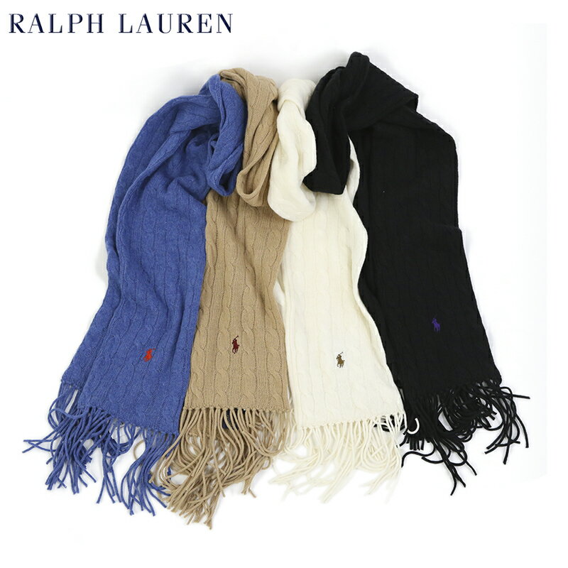 ラルフローレン マフラー（レディース） POLO Ralph Lauren Merino/Cashmere Scarf US ポロ ラルフローレン レディース ニット マフラー スカーフ