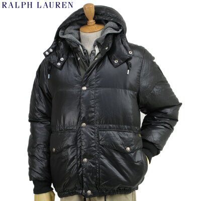 POLO by Ralph Lauren Men's "Ripstop" Down Jacket Parka US ポロ ラルフローレン メンズ フード付 ダウンジャケット