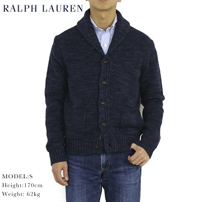 ポロ ラルフローレン ショールカラー カーディガン POLO Ralph Lauren Men's Cotton Rag Shawl Collar Cardigan US