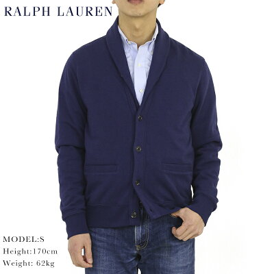 ポロ ラルフローレン スウェット ショールカラーカーディガン POLO Ralph Lauren Men's Sweat Shawl Cardigan US