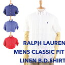 ラルフローレン Ralph Lauren Men's "CLASSIC FIT" s/s Linen Shirts US ポロ ラルフローレン メンズ リネン 半袖シャツ 売れ筋 (UPS)