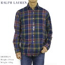 ポロ ラルフローレン ワイドカラー 長袖シャツ クラシックフィット チェック POLO Ralph Lauren Men's "CLASSIC FIT" Spread Shirts US