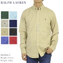 ポロ ラルフローレン 長袖 クラシックフィット ワンポイント刺繍 ウォッシュドコットン ボタンダウンシャツ POLO Ralph Lauren Men's "CLASSIC FIT" Washed-out l/s Poplin B.D.Shirts US (UPS)