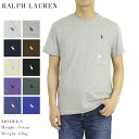 ポロ ラルフローレン メンズ 無地 クルーネック Tシャツ ワンポイント POLO Ralph Lauren Men's Crew-Neck T-shirts (UPS)