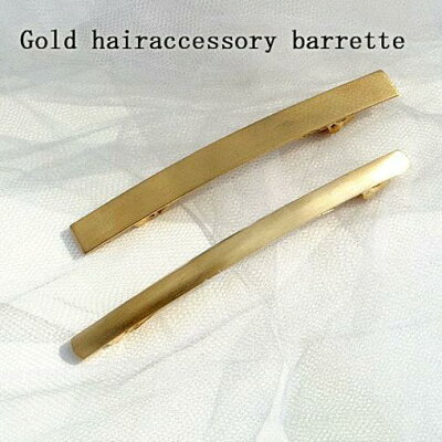 【LINE登録で310円OFFクーポン】 メタル ゴールド 細 バレッタ ヘアアクセサリー ヘアアクセ クレセント クレッセント 結婚式 お呼ばれ パーティー パーティ 三日月 ゴールド グッズ ボリューム ヘアアレンジ アンティーク スクエア クリスマス
