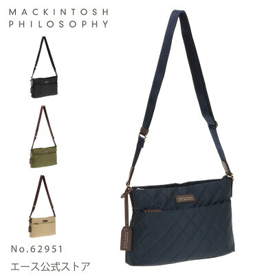 ショルダーバッグ レディース ヨコ型 2リットル MACKINTOSH PHILOSOPHY マッキントッシュ フィロソフィー オリビア ミニショルダー 軽量 斜め掛け 旅行 トラベル 普段使い 62951