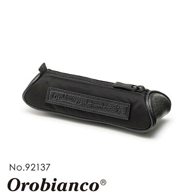 【 公式 】 ペンケース シンプル おしゃれ メンズ ポーチ オロビアンコ orobianco BACKSTAGE S-OBGI ALL BLACK コンパクトなポーチとして小物の収納に 92137|父の日 実用的 こだわり