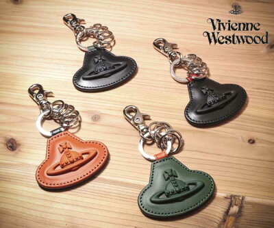 ヴィヴィアン ウエストウッド ラバーカラーORB キーホルダー【VWK460】(Vivienne Westwood)【鍵 レザー キーリング ヴィヴィアン ケース 牛革 メンズ レディース ビビアン】★☆【あす楽】