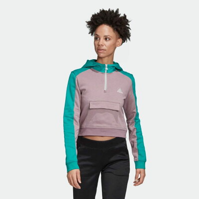 【公式】アディダス adidas ID パーカー / ID Hoodie アスレティクス レディース ウェア トップス パーカー スウェット 紫 パープル GG6845 トレーナー