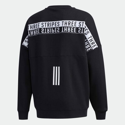 【公式】アディダス adidas マストハブ ワーディング クルースウェットシャツ / Must Haves Wording Crew Sweatshirt アスレティクス メンズ ウェア トップス スウェット 黒 ブラック GE0363 p1126