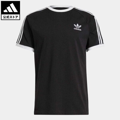 【公式】アディダス adidas 返品可 アディカラー クラシックス 3ストライプ 半袖Tシャツ オリジナルス メンズ レディース ウェア・服 トップス Tシャツ 黒 ブラック GN3495 半袖 summershop22 MAOR