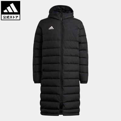 【公式】アディダス adidas 返品可 サッカー ティロ 21 ロングダウンコート / Tiro 21 Long Down Coat メンズ レディース ウェア・服 アウター ダウン 黒 ブラック GM5245 ダウンジャケット eoss22ss