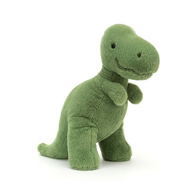 【選べる無料ラッピング!】正規品 Jellycat フォシリー ティラノサウルス FOS2TREX ジェリーキャット イギリス シャーロット王女 ぬいぐるみ 恐竜 T-REX かわいい ベビー キッズ 出産 入園 プレゼント お祝い