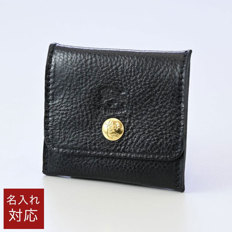 イル ビゾンテ 小銭入れ メンズ イルビゾンテ IL BISONTE コインケース カウハイドレザー ボックス 小銭入れ ブラック C0774 P 153