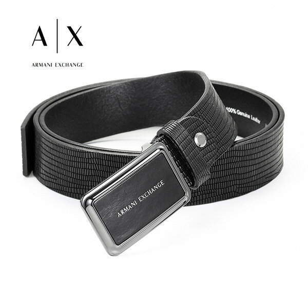 アルマーニ ベルト（メンズ） [アルマーニエクスチェンジ]【12,000円→11,000円】ARMANI EXCHANGE ベルト（トップタイプ）AX-060【ブランドベルト 本革 メンズ レザーベルト】[レビュー特典付き ギフト 入社 祝い 新社会人 新生活 卒業 入学 誕生日 バースデー 就活 父の日]