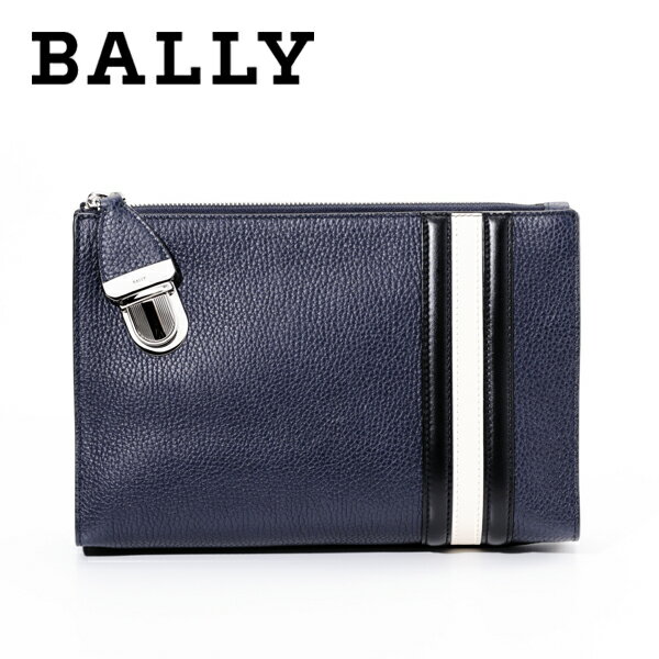 バリー バッグ メンズ [バリー]BALLY クラッチバッグ セカンドバッグ ポーチ ステイン/STEIN（ネイビー）BA-232【バリーバッグ メンズ カバン 鞄】[レビュー特典付き ギフト 入社 祝い 新社会人 新生活 卒業 入学 誕生日 バースデー 就活 父の日]
