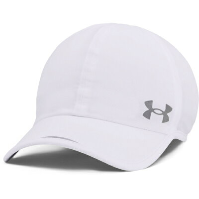 【6/30〜7/1】買えば買うほど★最大10%OFFクーポン アンダーアーマー 陸上/ランニング キャップ UA Ms Iso-Chill Stretch Run Cap 1361562 100 帽子 : ホワイト UNDER ARMOUR 父の日ギフト 2206_cp_run