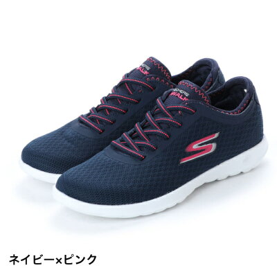【1/28〜2/1】買えば買うほど★最大10%OFFクーポン スケッチャーズ GO WALK LITE - IMPULSE (15350 NVPK) レディース ウォーキングシューズ : ネイビー×ピンク SKECHERS
