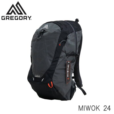 GREGORY グレゴリー バックパック MIWOK ミウォック 24 24L フレームブラック 1114817409 リュック リュックサック 鞄 カバン アウトドア『送料無料(一部地域除く)』