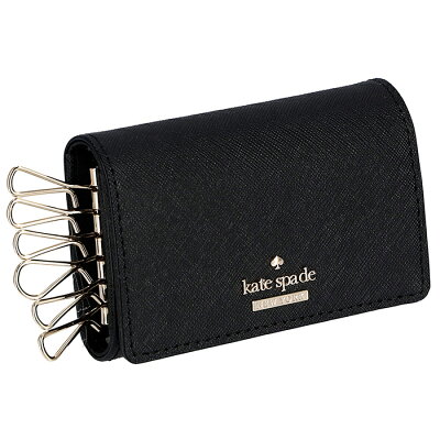 ケイトスペード KATE SPADE 2019年春夏新作 cameron street キャメロンストリート KASSIDY 6連キーケース ブラック PWRU6497 0007 001