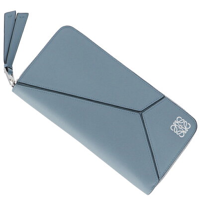 ロエベ LOEWE パズル 財布 レディース zip around wallet 長財布 ラウンドファスナー長財布 ブルー系 122N30F13 0020 5900