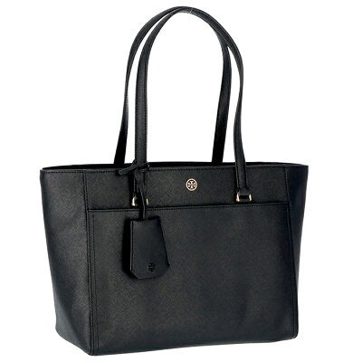 トリーバーチ TORY BURCH 2019年春夏新作 ロビンソン スモール ROBINSON SMALL TOTE レザートート 通勤バッグ トートバッグ ブラック系 48380 0014 018