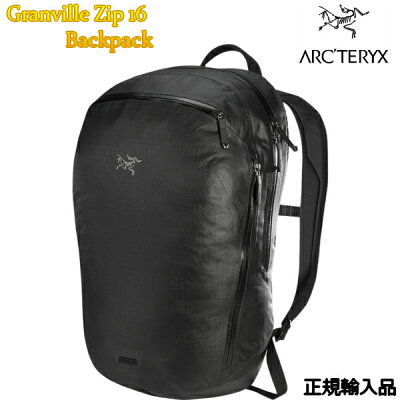 ARC'TERYX アークテリクス Granville Zip 16 Backpack Black ビジネスバック 16L 正規輸入品 バックパック タウンユース L07155400