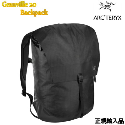 ARC'TERYX アークテリクス Granville 20 Backpack Black ビジネスバック 20L 正規輸入品 バックパック タウンユース L07154700