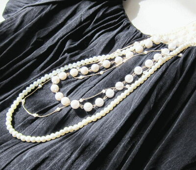 ネックレス necklace ウェディング パーティ パーティー フォーマル 結婚式 パール アクセサリー セット パールアクセサリー 三連 アクセ レディース パーティーネックレス パーティーアクセサリー ロングパール パールネックレス 同窓会 お呼ばれ 入学式 卒業式 秋冬 冬