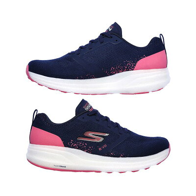 【送料無料】スケッチャーズ (SKECHERS) ランニングシューズ ゴー ラン GO RUN RIDE 8 レディース (20ss) ネイビー×ピンク 15224-NVPK【SS2212】