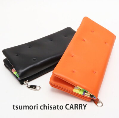 セール 40%OFF ツモリチサト 財布 てんてんキルト かぶせ長財布 サイフ 57567ツモリチサト キャリー【tsumori chisato CARRY】20220624