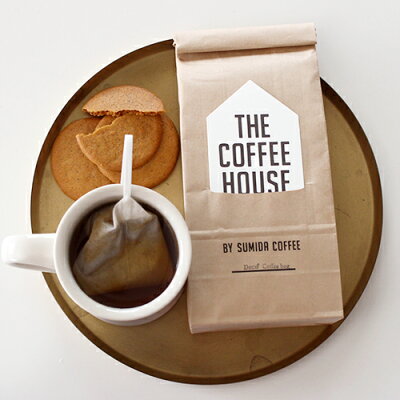 【DECAF COFFEE COFFEE BAG 5個入り】すみだ珈琲 デカフェ コーヒバッグ カフェインレス すみだコーヒー ギフト 帰省土産■ ラッピング無料