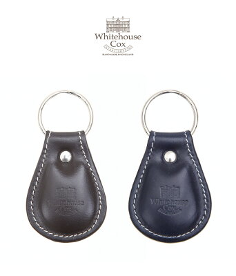 Whitehouse Cox / ホワイトハウスコックス : BERI KEY FOB -HOLIDAY LINE 2019- : ベリ キーフォブ ホリデイ ライン アンティーク ブライドル キーホルダー : S0668-BR2-2019HL 【MUS】【ネコポス発送】