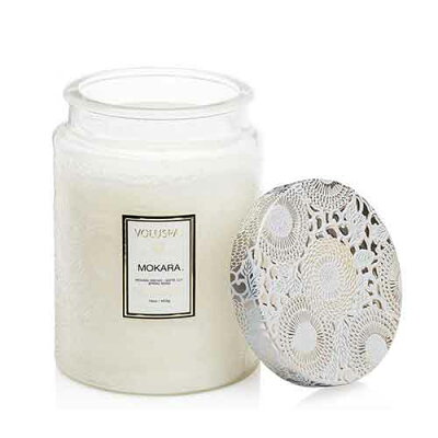 Voluspa ボルスパ ジャポニカ グラスジャーキャンドル L モカラ JAPONICA Glass jar Candle MOKARA 正規品 ◆ホームフレグランス/ろうそく/ルーム/芳香/アロマ/ギフト/プレゼント/香り/癒し/リラックス