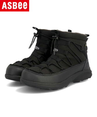 KEEN キーン UNEEK SNK CHUKKA 2 WP レディースブーツ 防水透湿 雪寒地対応 ユニークスニークチャッカ2WP 1025491 EC ブラック レディース シューズ 靴 ブーツ レインシューズ ショートブーツ ショート ウィンターシューズ 雨 雪 防水