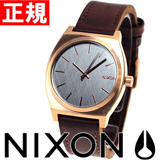 本日限定!店内ポイント最大37倍!18日9時59分まで!ニクソン NIXON タイムテラー TIME TELLER 腕時計 メンズ ローズゴールド/ガンメタル/ブラウン NA0452001-00