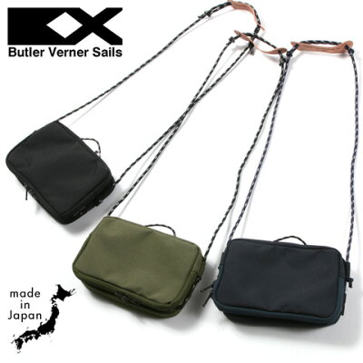 【特典対象】【サコッシュ ユニセックス】バトラーバーナーセイルズ Butler Verner Sails 日本製 コーデュラ FES フェス ショルダーバッグ コンパクト 小さめ お財布バッグ ユニセックス レディース メンズ 女性 男性 ギフト プレゼント