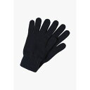 ジョンストンズ 手袋 ジョンストンズオブエルギン メンズ 手袋 アクセサリー GLOVES UNISEX - Gloves - navy