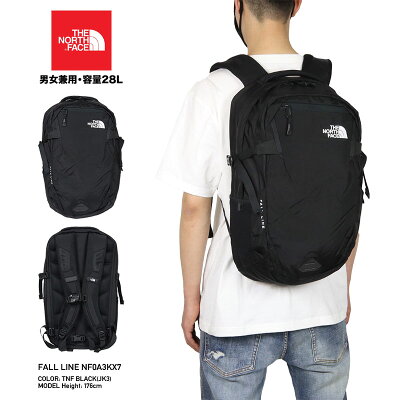 ノースフェイス リュック THE NORTH FACE かばん 大容量 パソコン バッグ メンズ レディース アウトドア ブランド 通勤 通学 高校生 中学生 女子 大人 人気 軽量 軽い 旅行 28L NF0A3KX7 ブラック
