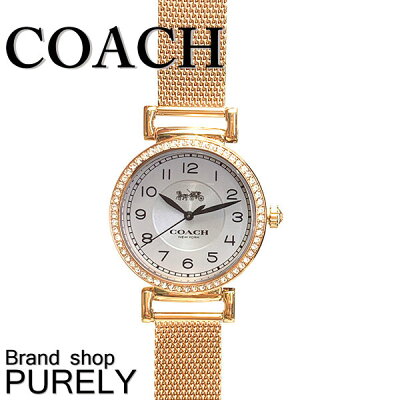 【全商品ポイント2倍】コーチ COACH 腕時計 レディース アウトレット ステンレススチール×レザー シグネチャー ウォッチ 14503398 シルバー×ローズゴールド コーチ COACH レディース WWW