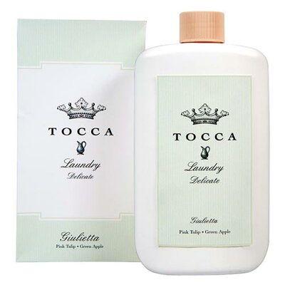 TOCCA トッカ ランドリーデリケート ジュリエッタの香り お返し ランキング ギフト ギフトセット プレゼント 敬老の日 ピンク グリーン 女性 アメリカ 香料 タオル 風呂敷 洗濯 衣類 手洗い キャップ