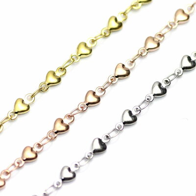 スイートハート【ロング76〜85cm】ステンレスチェーン ステンレス ロングネックレス チェーン レディース (シルバー/ゴールド/ピンク) 【楽ギフ_包装選択】【楽ギフ_メッセ】 ジーラブ