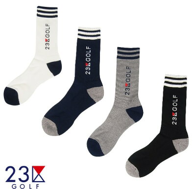 【New】23区GOLFメンズ レギュラーソックス【GN1PBW-0801】【GOLFLINE】===Made in Japan===【GOLFLINE-WEAR】