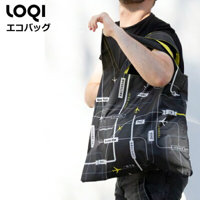 LOQI商品なんでも3点以上でメッシュポーチプレゼントエコバッグ LOQI ローキー バック ショッピングバッグ旅行バッグ トートバッグ 手提げ袋 大きめ おしゃれ 買い物袋 内祝 お返しロキ loqi エコバック女性 レディース メンズ プチギフト