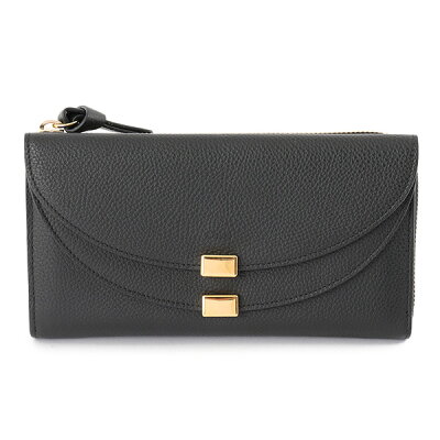 Chloe クロエ 3P0283 043 001 GEORGIA LONG ZIPPED WAL レザー ラウンドファスナー 長財布 カラーBLACK レディース