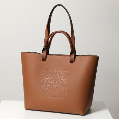LOEWE ロエベ A657T23X02 ANAGRAM TOTE BAG アナグラム トートバッグ レザー ハンドバッグ ロゴ 鞄 2530/TAN レディース【cp_fivee】