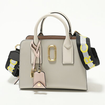 MARC JACOBS マークジェイコブス M0014320 088 Little Big Shot レザー ハンドバッグ ショルダーバッグ ストラップ付き DUST-MULTI 鞄 レディース